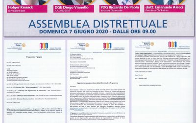 Protetto: ASSEMBLEA DISTRETTUALE 7 giugno 2020