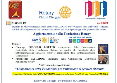 locanda rotary foundation