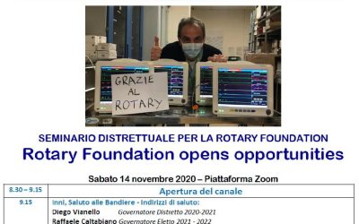 Protetto: Seminario Rotary Foundation 14 novembre 2020