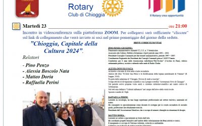 Protetto: Chioggia Capitale della cultura  2024 . 23 marzo 2021