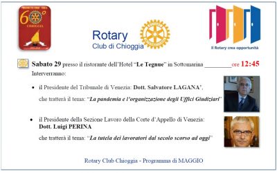 Protetto: Presidenti Tribunale di Venezia e del Lavoro Corte d’Appello 29 maggio 2021